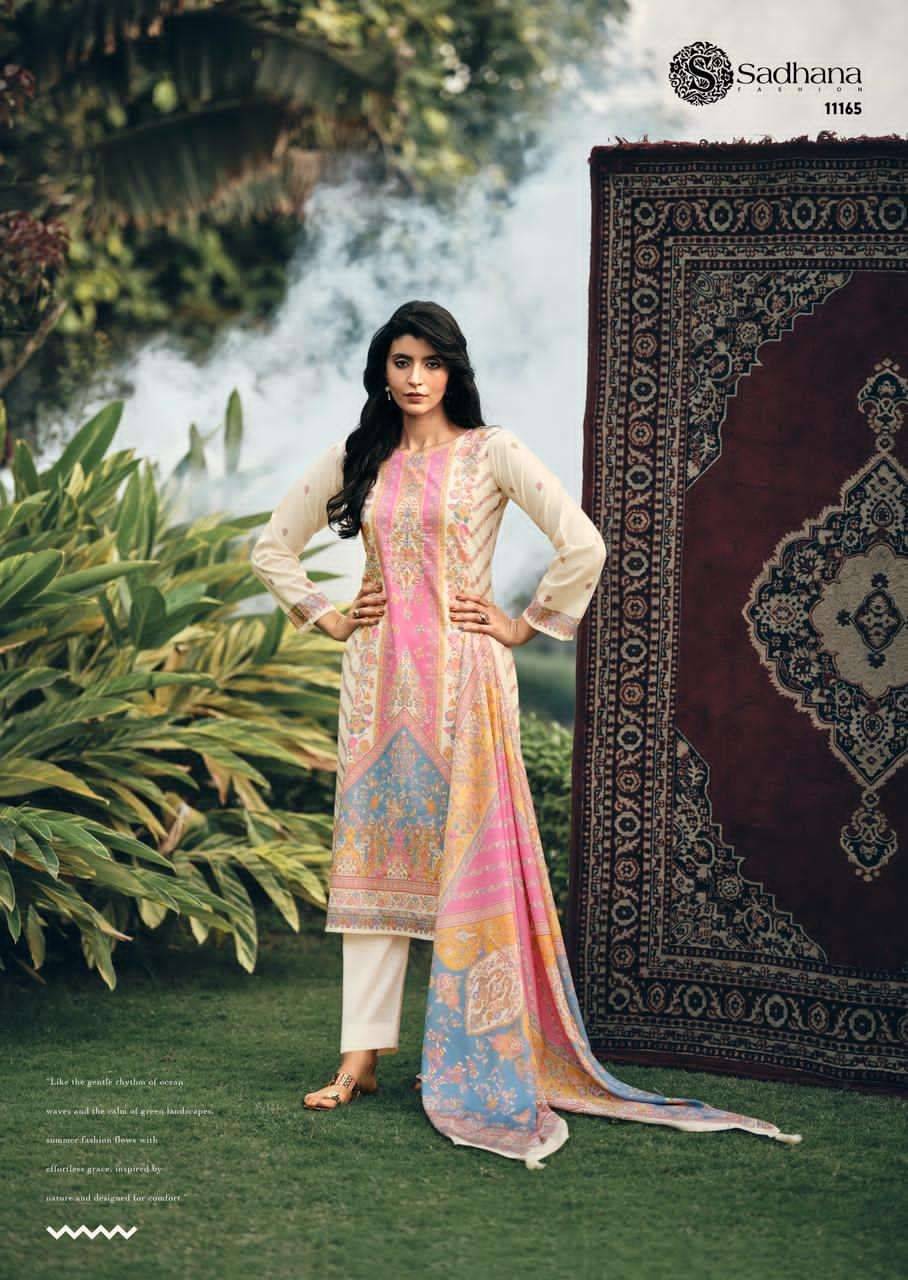 YASS By SADHANA FASHION 11161 To 11166 Series Stylish Beautiful Colourful PURE COTTON Dresses At Wholesale Price